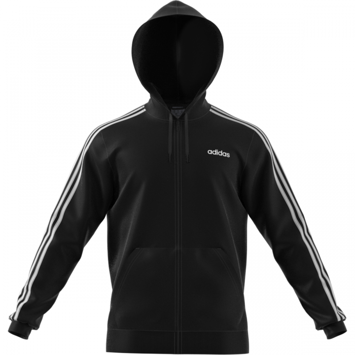 Chaqueta con capucha essentials 3 bandas clearance