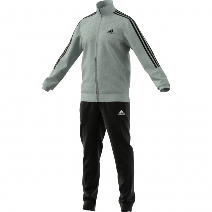 Circo tornillo Embutido Chándal AEROREADY Essentials 3 bandas medium grey heather/black
