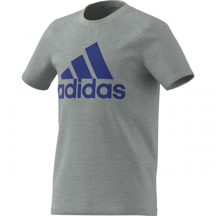 Camiseta Essentials medium grey heather/bold blue
