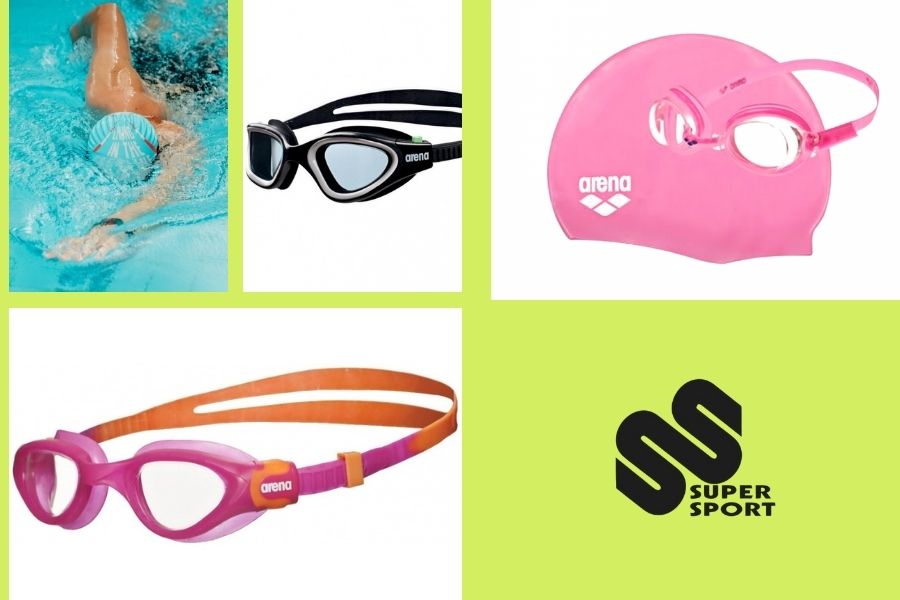 ¡Prepárate para la temporada! Accesorios de natación arena
